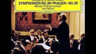 Mozart: Symphony no. 38 "Prague" - I. Adagio. Allegro (Karl Böhm & Wiener Philharmoniker)