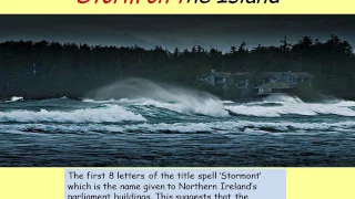 Storm on the Island by Seamus Heaney - English Poetry Revision Video