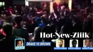 Drake et Chris Brown se battent au WIP NYC