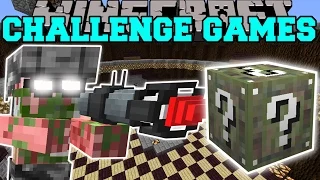 Minecraft: PIGMAN SOLDIER CHALLENGE GAMES - Lucky Block Mod - Modded Mini-Game