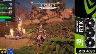 Horizon Zero Dawn Ultimate Settings 4K | RTX 4090 | i9 12900K 5.3GHz