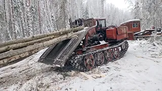 В мороз на волок , ТДТ 55.