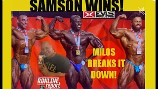 Milos Sarcev   EVLS Prague Pro Review  How Samson Won   The Ronline Report 1