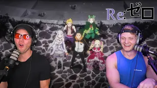 RE:ZERO 2x25 + S3 TRAILER REACTION!