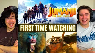 REACTING to *Jumanji 3: The Next Level* THE BEST ONE?? (First Time Watching)