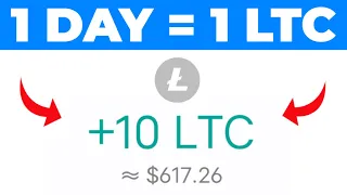 1 Day = 1 Litecoin | Free Litecoin Mining Site