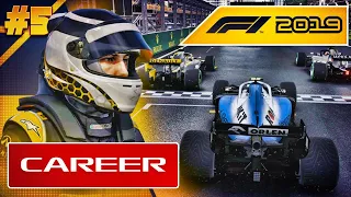 F1 2019 Career Mode Part 5: BAKU HEAVY RAIN RACE