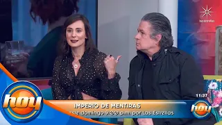 Sandra Kai habla de la primera escena que grabó con Alejandro Camacho en 'Imperio de Mentiras'