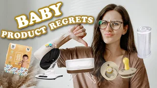 BABY PRODUCTS I REGRET + WILL NEVER BUY! 2021