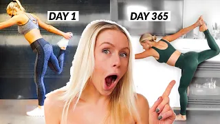 I Did Yoga EVERYDAY for a YEAR | MY JOURNEY | Before & After Results