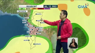 Habagat, LPA at localized thunderstorms, magpapaulan sa ilang lugar sa bansa bukas | 24 Oras