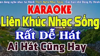 KARAOKE Liên Khúc Nhạc Sống AI HÁT CŨNG HAY - Nhạc Sống Cha Cha Cha Karaoke