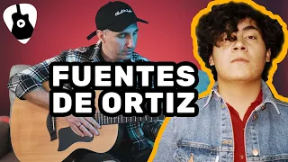 Como Tocar Fuentes De Ortiz En Guitarra Acústica | Tutorial Súper Fácil Principiantes Acordes TCDG