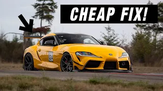 AVOID THIS ISSUE WITH THE SUPRA! Replace your trunk struts if you have a big wing!