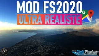 ✈️ Rendre FS2020 ULTRA réaliste avec le Mod Google Maps | Google Maps Replacement Mod | FR