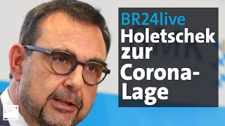 BR24live: Statement von Klaus Holetschek nach Gesundheitsministerkonferenz | BR24