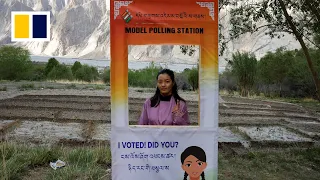 Personal polling booth for remote Indian village