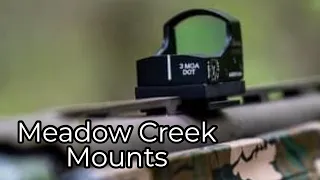 Meadow Creek Mounts | Rib Mounts for a Micro Red Dot Sight