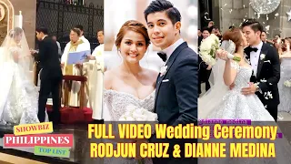Full WEDDING VIDEO of Rodjun Cruz and Dianne Medina Church Wedding