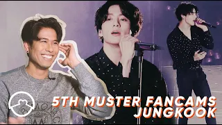 Performer React to Jungkook Fancams Pied Piper + Dimple [5th Muster] [방탄소년단]