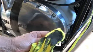 Royal Enfield Interceptor 650 - Great Results - Polish Your Motorcycle Engine Casing For $10