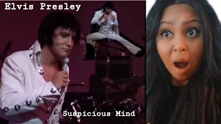 Elvis Presley suspicious Minds live in Las Vegas ( Reaction )