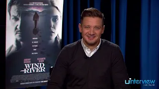 Jeremy Renner on working with 'lovely human' Elizabeth Olsen on 'Wind River'