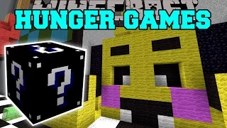 Minecraft: FIVE NIGHT'S AT FREDDY'S OFFICE HUNGER GAMES - Lucky Block Mod - Modded Mini-Game