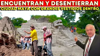 Mira! Arqueólogos descubren y desentierran ciudad maya que esta bajo tierra en la ruta del Tren Maya