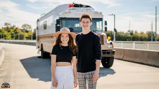 Young Couple Beats The Housing Market & Lives in a Bus!