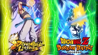 LR PHY Gogeta Blue 18 Ki Skill In DB Legends be like!🔥🔥🔥 | Dragon Ball Legends X Dokkan Battle Edit