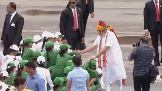 Watch: PM Modi interacts with children after Independence day speech