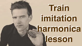 How to play train rhythms (chugging) on harmonica