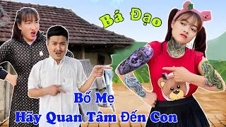 Bố Mẹ Đừng Cãi Nhau Hãy Quan Tâm Đến Con | Hằng Nheo Official