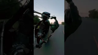 INSTA360 wheelie fun