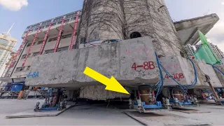 Chinese magician move entire buildings surprised the world. How did they do?