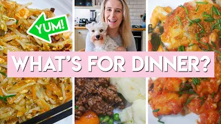 WHAT'S FOR DINNER? | 4 EASY 30 MINUTE MEAL IDEAS | Low FODMAP + Gluten free