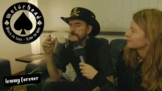 MOTÖRHEAD - TV interview with Lemmy Kilmister ♠ Rockpalast