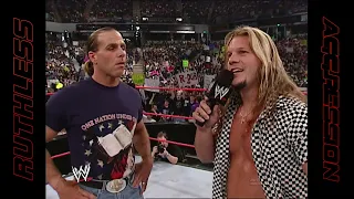 Chris Jericho shares a message with Shawn Michaels | WWE RAW (2003)