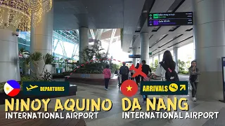 [4K] NINOY AQUINO INTERNATIONAL AIRPORT (NAIA) TO DA NANG INTERNATIONAL AIRPORT | VIETNAM 2024 TOUR