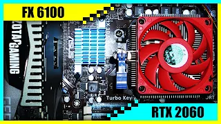 FX 6100 + RTX 2060 Gaming PC in 2022 | Tested in 8 Games