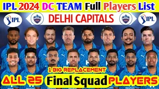 IPL 2024 Delhi Capitals Team Full Players List and Squad Details in Hindi 👍