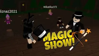 The Magic Show! | Roblox Story Game
