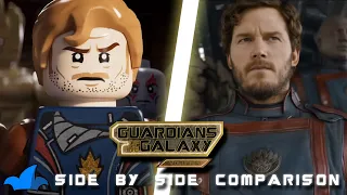 LEGO GOTG Vol 3 Side by Side Trailer Comparison