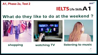 IELTS Life Skills A1 Listening practice Test 2   ►  New 2024