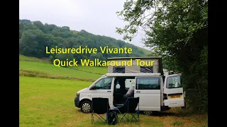 Leisuredrive Vivante Campervan Walkaround ¦ VW T5 Campervan Tour