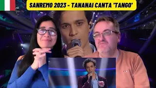 Sanremo 2023 - Tananai canta 'Tango' - 🇩🇰REACTION