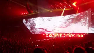 Nick Jonas performing Chainsaw