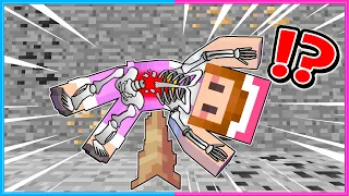 ダメージを受けると骨折するマインクラフト🦴【 マイクラ / Minecraft 】