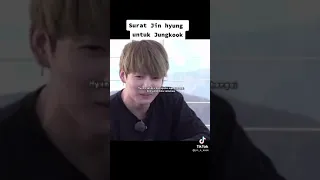 SURAT JIN UNTUK JUNGKOOK #BTSARMY #BTS #JUNGKOOK #JIN